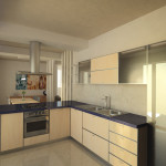 Progetto di cucina_open space