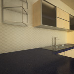 Progetto di cucina_rivestimento Mutina